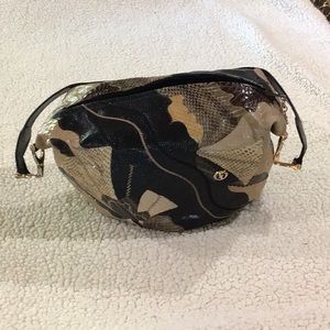 Snakeskin handbag